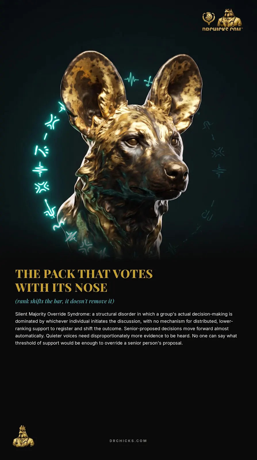 DR.CHICKS Case File 18-003 — The African Wild Dog cover