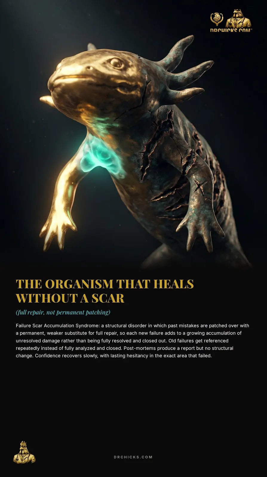DR.CHICKS Case File 20-003 — The Axolotl cover