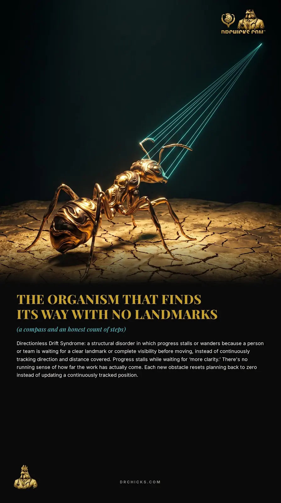 DR.CHICKS Case File 21-003 — The Saharan Desert Ant cover