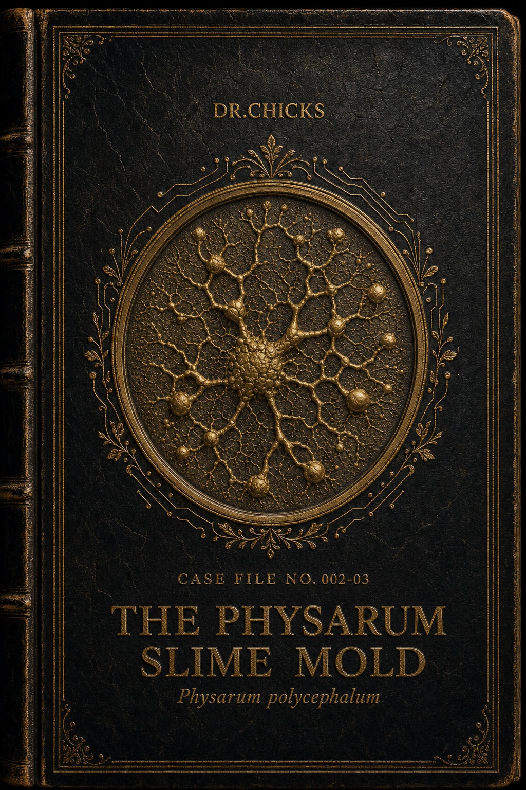 DR.CHICKS Case File 03-002 - The Physarum Slime Mold clinical intervention protocol cover