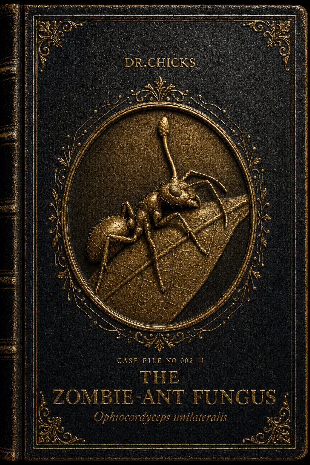 DR.CHICKS Case File 11-002 - The Zombie Ant Fungus clinical intervention protocol cover