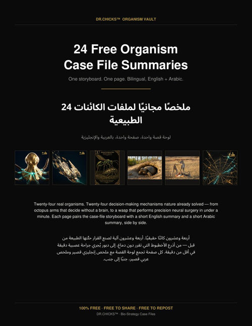 DR.CHICKS 24 Free Organism Case File Summaries cover