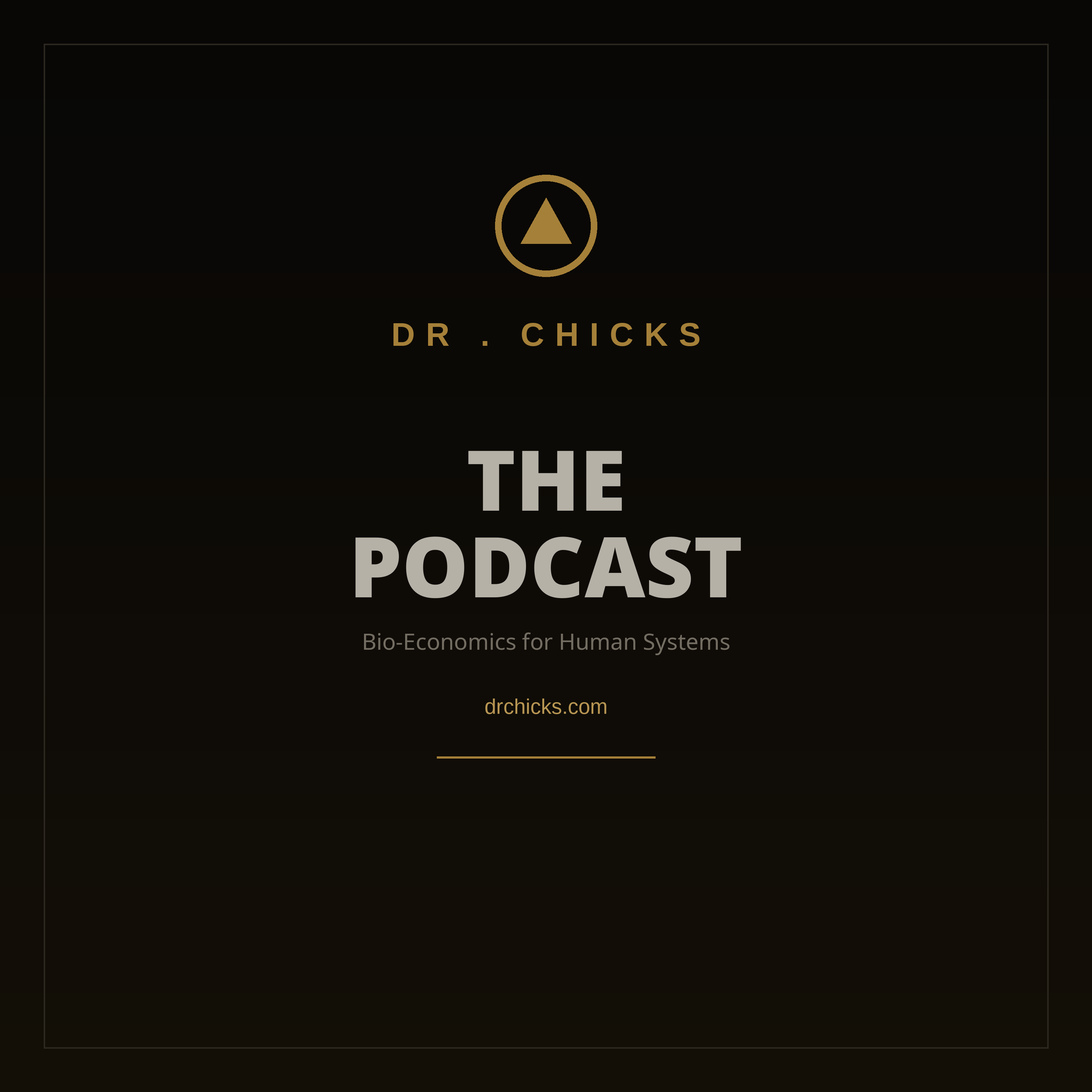 DR.CHICKS Flagship Podcast cover - English