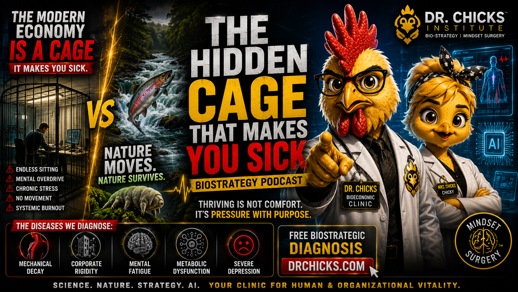 DR.CHICKS Podcast Episode 2 Cover - English