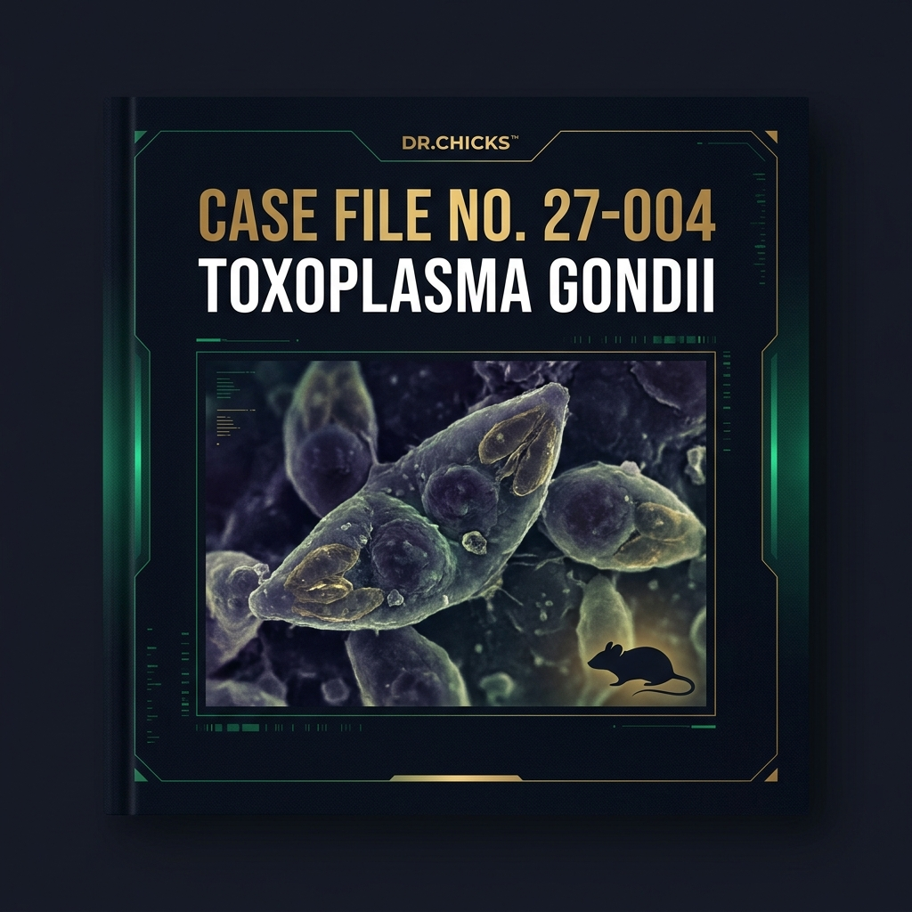 DR.CHICKS Case File 27-004 - Toxoplasma gondii cover