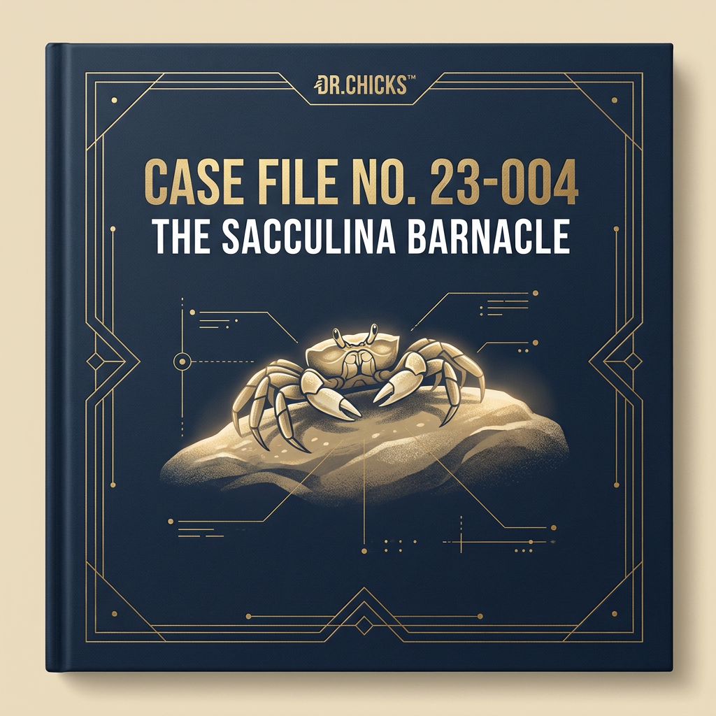 DR.CHICKS Case File 23-004 - The Sacculina Barnacle cover