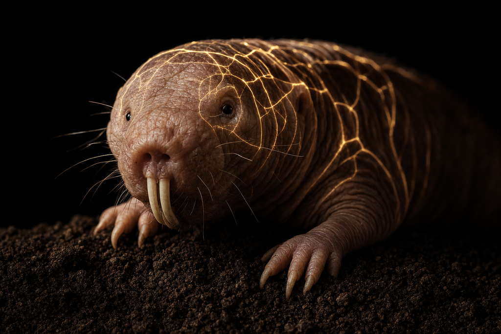 Naked mole rat hero photograph